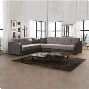 FUTURO BROWN CORNER SOFA BED