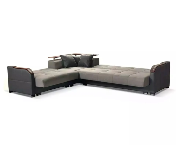 FUTURO BROWN CORNER SOFA BED