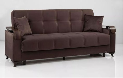 Luxurious Modern Turkish Ottoman 3 Seater Sofa Bed with Storage and Cushions
