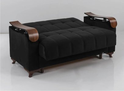 Luxurious Modern Turkish Ottoman 3 Seater Sofa Bed with Storage and Cushions
